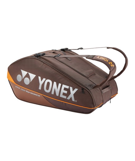 Yonex Racketbag Pro Racquet (Schlägertasche, 3 Hauptfächer, Thermofach) 2026 espresso braun 12er